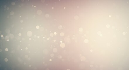 Abstract Bokeh Background with Light Particles and Soft Glow