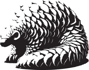 a pangolin vector