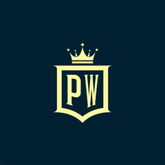 initials law firm logo design vector	