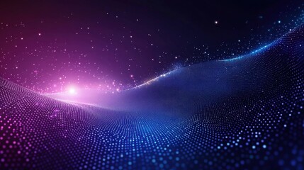 Fototapeta premium Abstract Digital Waveform Design
