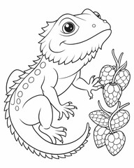 Dragoon coloring book for kids