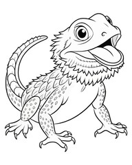 Dragoon coloring book for kids