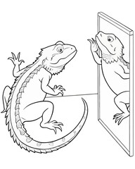 Dragoon coloring book for kids