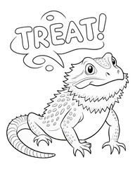 Dragoon coloring book for kids