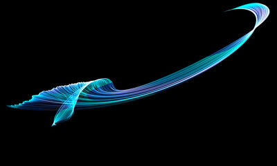 Cosmic abstract background. Colorful smoke, ink water, pattern universe. Abstract color divine blue