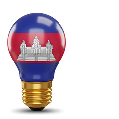light bulb with red arrow