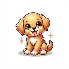 Obraz premium Dog sticker