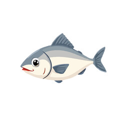 Refined 3D Fish Illustration