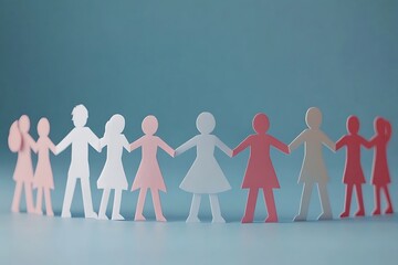 Paper People Chain Unity and Support