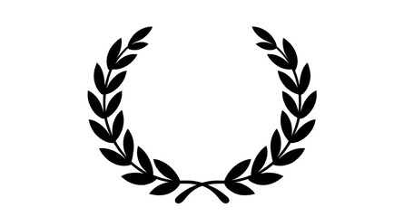 laurel wreath vector