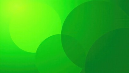 Abstract green gradient circles, dynamic overlap, summer, luxury, green