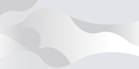 Abstract white curve flows light shape background. Website, banner and brochure background. Vector illustration . eps 10