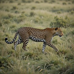 Fototapeta premium Theme: Wild Animals, AI Generated