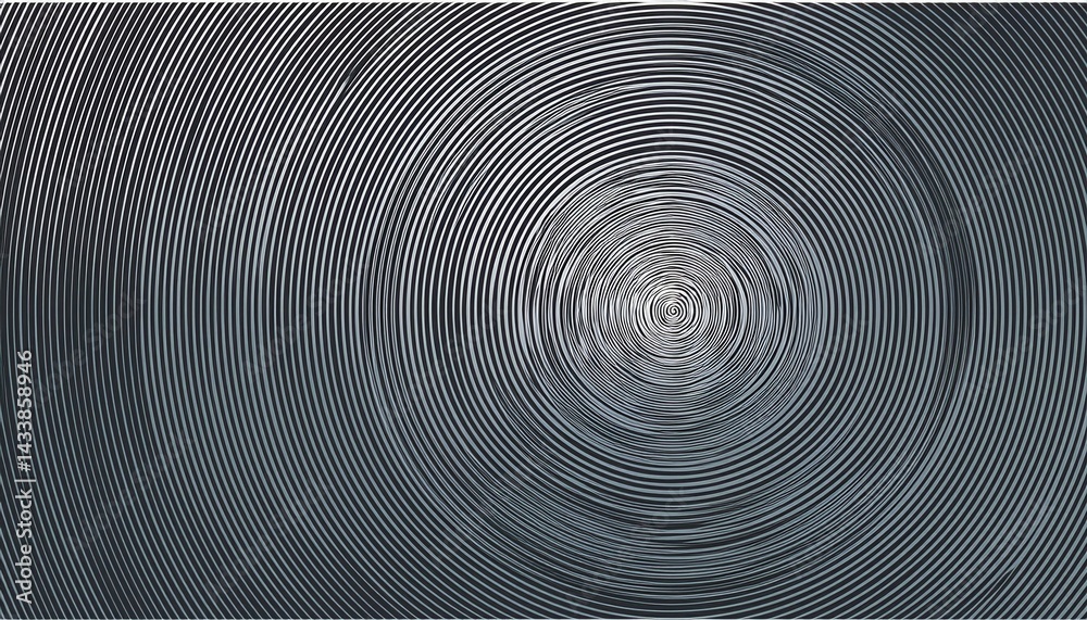 Poster dynamic circular patterns abstract art digital artwork minimalist style close-up visual texture