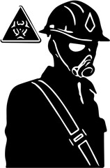 fire extinguishe silhoutte 