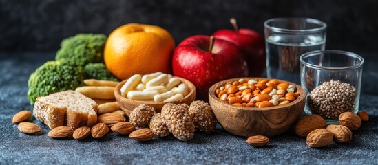 Healthy Food Selection with Supplements