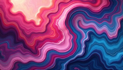 Fototapeta premium Fluid marble swirls, endless color variations, contemporary, wave, paint