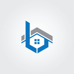 House icon logo 3 design illustration