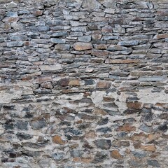 Medieval Stone Wall Textures – Authentic Details from Centuries Past - Tiled - Seamless