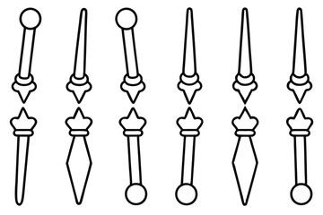 Bone Drills Surgical Device Line Art