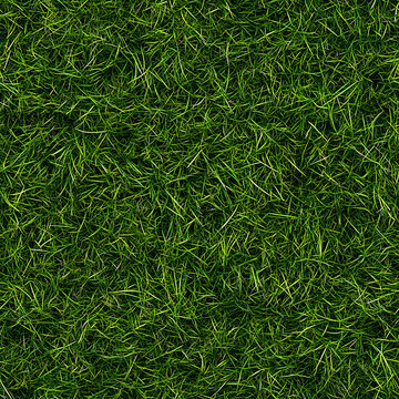 seamless grass texture tile top view short cut green natural lawn ground for surface mapping architecture game design 2d flat