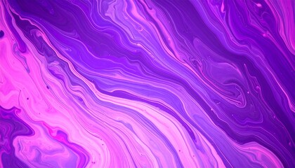 Abstract pink purple violet color acrylic paint flowing down
