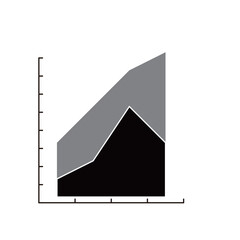 階層グラフ　白黒