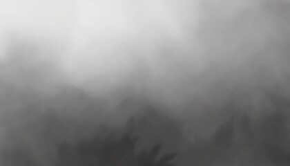 Fototapeta premium Mysterious fog rolling over mountain range nature landscape atmospheric conditions serene viewpoint evoking wonder