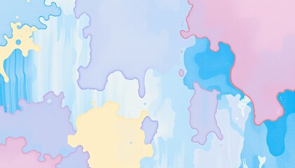 Obraz premium Abstract Fluid Paint Splatter