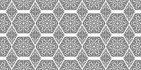 Seamless Repeating Decorative Transparent Retro Vintage Art Deco Style Patterns with Geometric and Linear Shapes for Background Design of Cards, Brochures, Invites and Surfaces