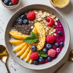 Vibrant Vegan Breakfast Bowl