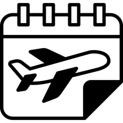 Flight Schedule mixed icon