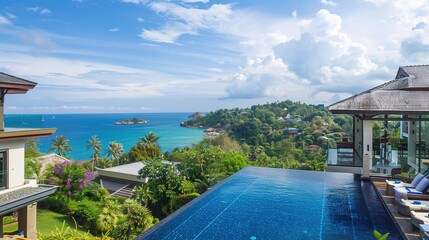 Fototapeta premium Phuket Island, Thailand: A Tropical Paradise of Sun, Sand, and Cultural Riches