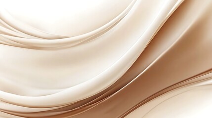 Obraz premium Creamy Swirl Abstract Background.