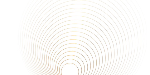 Expanding bright circles of lines and dots on a light background. Realistic wallpaper with luxurious flowing lines. Perfect background for posters, websites, brochures, banners, applications, etc. 