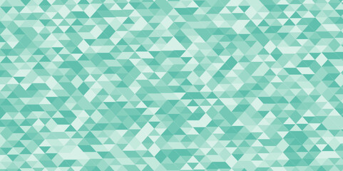 Abstract geometric white and pest background seamless mosaic and low polygon triangle texture wallpaper. Triangle Vector Abstract Geometric Technology seamless pattern. Geometric Retro tiles design.