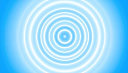 Fototapeta premium Radiating light waves abstract background digital art vibrant blue close-up view conceptual design for modern aesthetics