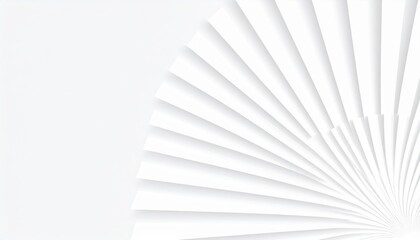 Dynamic paper fan motion studio abstract visuals minimalist environment close-up perspective innovation in design