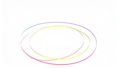 Dynamic circular motion display digital art studio animation visuals creative environment top-down view modern conceptualization for visual impact