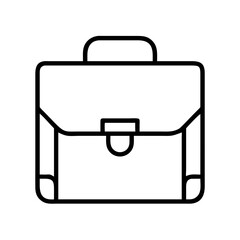 messenger bags line drawn beauty fashion industry. vector art - outline icon messenger bags, isolated white background