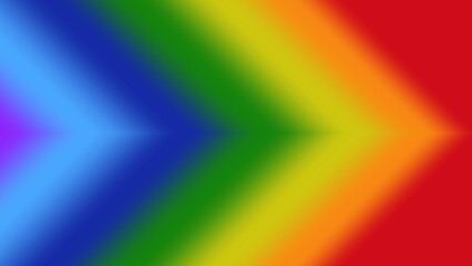 gradient rainbow arrow spectrum background