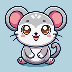 Cute cartoon mouse