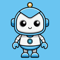 Cute Robot Character