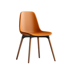 Minimalist wooden chair with sleek design
