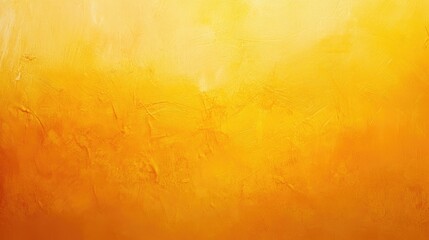 Textured Paint Strokes in Warm Hues of Yellow and Orange for Expressive Artwork