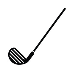 Golf Club Equipment Icon in Simple Style