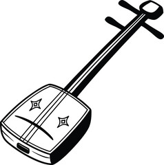 electric guitar vector