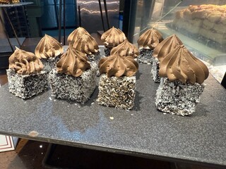 mini cake in a luxurious buffet