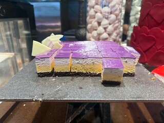 mini cake in a luxurious buffet