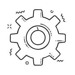 gear settings icon, gear settings vector illustration-simple illustration of gear settings, perfect for gear settings logos and icons